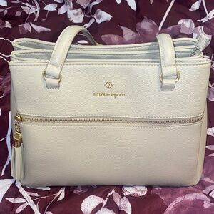 Nanette lepore Leather Satchel with Tassel cm